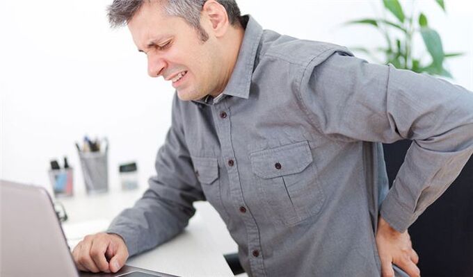 dor nas costas com osteocondrose